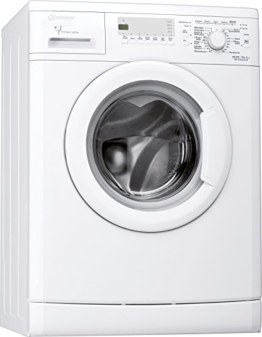 Bauknecht WA Champion 64 Waschmaschine FL / A+++ / 147 kWh/Jahr / 1400 UpM / 6 kg / 8200 L/Jahr / Startzeitvorwahl /Unterbaufähig / weiß - 1