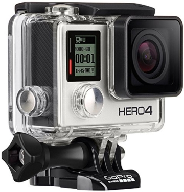 GoPro HERO4 Silver Adventure Actionkamera (12 Megapixel, 41,0 mm x 59,0 mm x 29,6 mm) - 