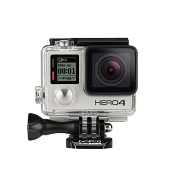 GoPro HERO4 Silver Adventure Actionkamera (12 Megapixel, 41,0 mm x 59,0 mm x 29,6 mm) -