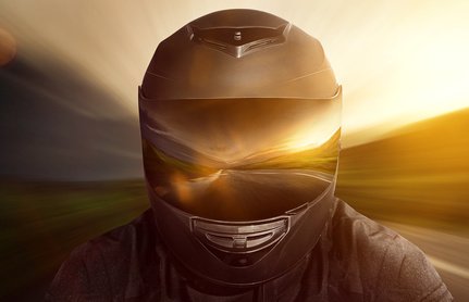 Motorradhelm Visier