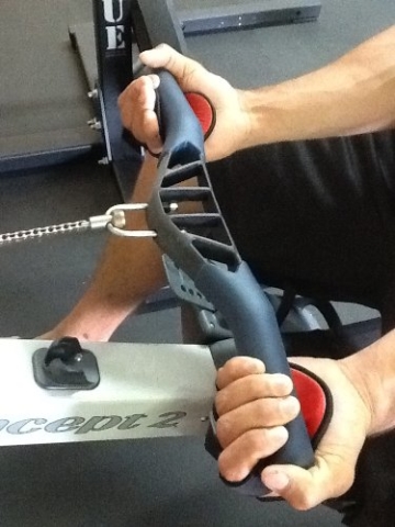 Lederne Grips Handschuhe