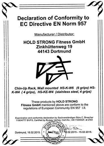 Hold Strong Fitness Klimmzugstange mit Studiozulassung