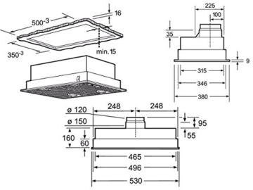 Siemens LB54564 iQ637 Dunstabzugshaube