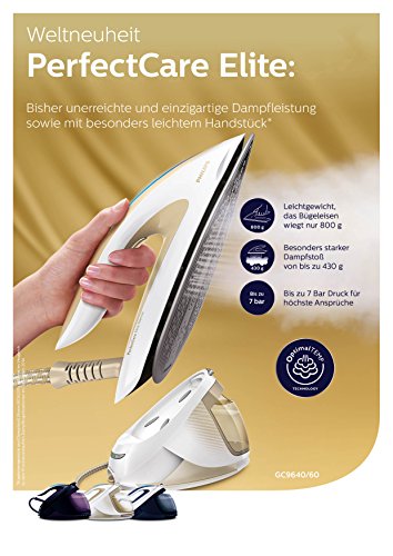 Philips PerfectCare Elite Silence GC9640/60 Dampfbügelstation