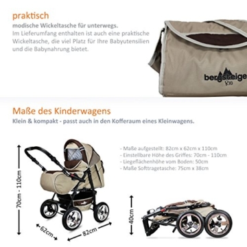 Bergsteiger Rio Kombikinderwagen 3 in 1