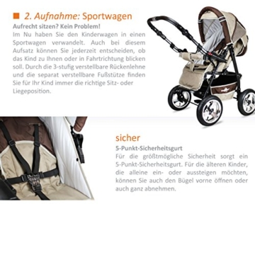 Bergsteiger Rio Kombikinderwagen 3 in 1