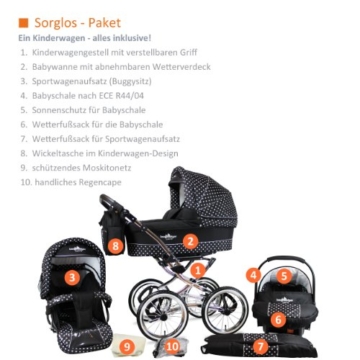 Bergsteiger Venedig Kombikinderwagen 3 in 1