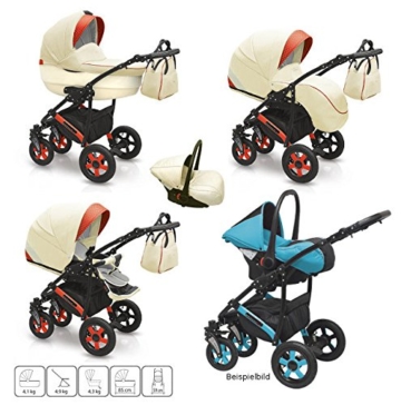 Camarelo Carera Kombikinderwagen 3 in 1