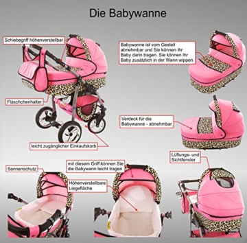 Chilly Kids Dino Kombikinderwagen 3 in 1