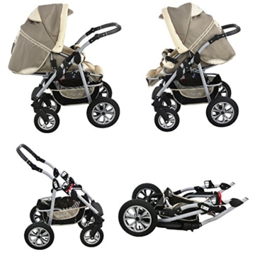 Clamaro Coral Kombikinderwagen 3 in 1