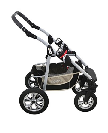 Clamaro Coral Kombikinderwagen 3 in 1