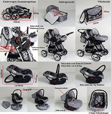 Clamaro VIP Kombikinderwagen 3 in 1