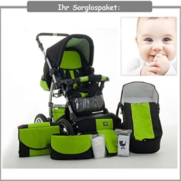 Dein Babyladen Flash Kombikinderwagen 3 in 1