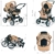 Dein Babyladen Flash Kombikinderwagen 3 in 1