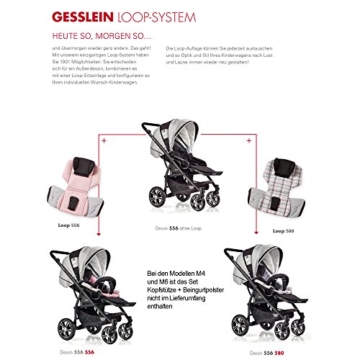 Gesslein M6 Kombikinderwagen 3 in 1