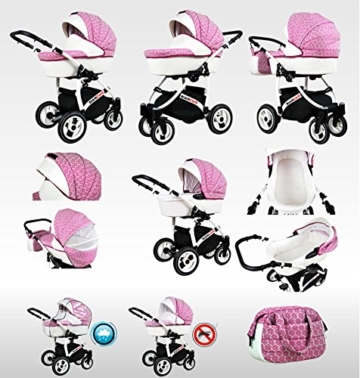 Lux4Kids BIANCinO Kombikinderwagen 3 in 1