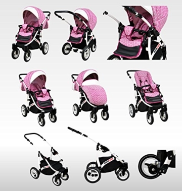 Lux4Kids BIANCinO Kombikinderwagen 3 in 1