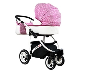 Lux4Kids BIANCinO Kombikinderwagen 3 in 1