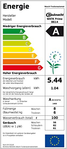 Bauknecht WATK Prime 8614 Waschtrockner