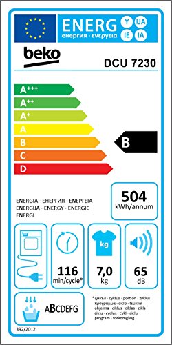 Beko DCU 7230 Kondenstrockner