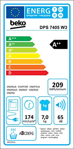 Beko DPS 7405 W3 Wärmepumpentrockner