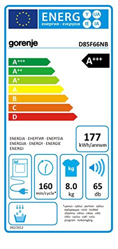 Gorenje D 85F66 NB Kondenstrockner