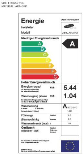 Samsung WD80J6400AW EG Waschtrockner