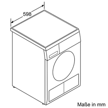 Siemens iQ300 WT46E103 Kondenstrockner